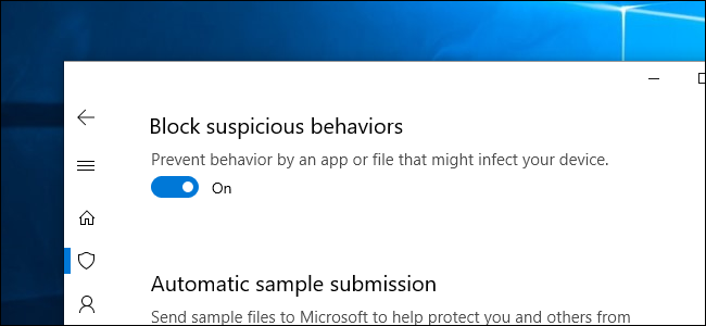 block suspicious behaviors