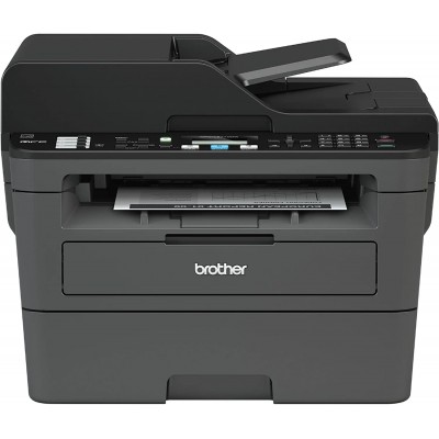 Brother MFC-L2710 All-in-One Wireless Monochrome Laser Printer -for Home Office - Print Copy Scan Fax, Auto Duplex Print, Speed Up to 32 ppm, 50-Sheet ADF, Amazon Alexa, AirPrint, BROAGE Printer Cable