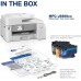 Brother MFC-J5855DW INKvestment Tank Color Inkjet All-In-One Printer with up to 1 Year of Ink In-box1 and to 11” x 17” printing capabilities