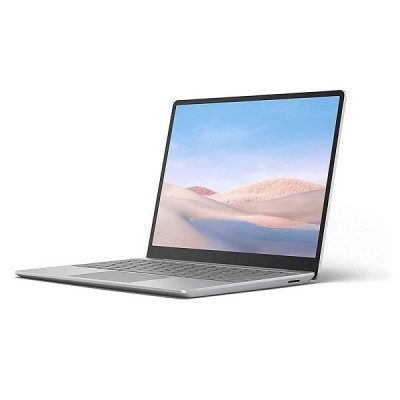 Microsoft Surface Laptop Go - Intel Core i5 1035G1 / 1 GHz - Win 10 Pro - UHD Graphics - 4 GB RAM - 64 GB eMMC - 12.4" touchscreen 1536 x 1024 - Wi-Fi 6 - platinum - kbd: English - commercial