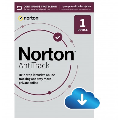 NORTON AntiTrack - 1 Year - 1 User - 1 Device