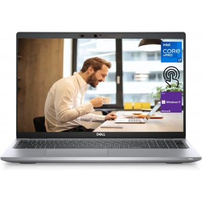 Dell Latitude 5520 15.6" FHD Touchscreen Business Laptop, Intel i7-1185G7 vPro Processor, 32GB RAM, 1TB SSD, IR Camera, RJ45, SD Card Reader, Thunderbolt 4, Backlit Keyboard, Wi-Fi 6, Windows 11 Pro