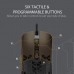 ASUS TUF Gaming M4 Air Lightweight Gaming Mouse | 16,000 dpi Sensor, Programmable Buttons, 47g Ultralight Air Shell, IPX6 Water Resistance, TUF Gaming Paracord and Low Friction PTFE Feet, Black
