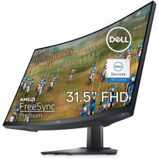Dell S3222HG 32-inch 165Hz Curved Gaming Monitor - Full HD (1920 x 1080) Display, 1800R Curvature, A