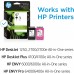 Original HP 67 Black/Tri-color Ink Cartridges (2 Count - Pack of 1) | Works with HP DeskJet 1255, 2700, 4100 Series, HP ENVY 6000, 6400 Series | Eligible for Instant Ink | 3YP29AN