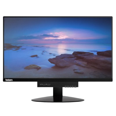 Lenovo ThinkCentre Tiny-in-One 22 - Gen 3 - LED monitor - 21.5" (21.5" viewable) - 1920 x 1080 Full HD (1080p) - IPS - 250 cd/mÂ² - 1000:1 - 4 ms - DisplayPort - speakers - black - for ThinkCentre M715q (2nd Gen) 10VK; M75q-1 11A4, 11A5; M75s-1 
