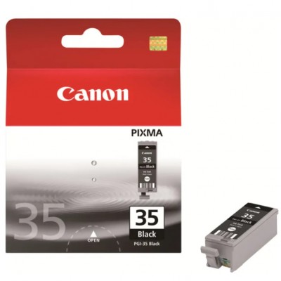 Canon PGI-35 Black - 9.3 ml - pigmented black - original - ink tank - for PIXMA iP100, iP100 Bundle, iP100 with battery, iP100wb, iP110