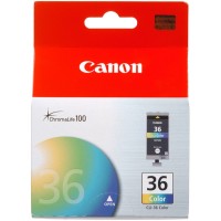Canon CLI-36 Color - Color (cyan, magenta, yellow, black) - original - ink cartridge - for PIXMA iP1