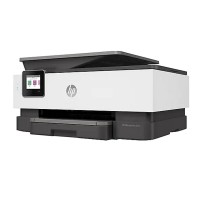 HP - OfficeJet Pro 8025 Wireless All-In-One Instant Ink Ready Printer - Gray/White