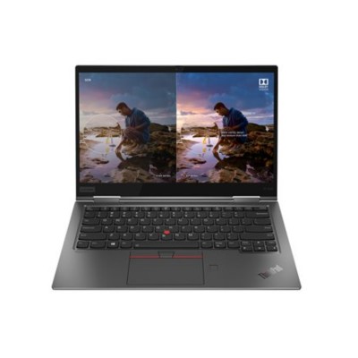 Lenovo ThinkPad X1 Yoga Gen 5 20UB - Flip design - Core i7 10610U / 1.8 GHz - Win 10 Pro 64-bit - 16 GB RAM - 1 TB SSD TCG Opal Encryption - 14" IPS touchscreen 3840 x 2160 (Ultra HD 4K) - UHD Graphics - Bluetooth, Wi-Fi 6 - iron gray - kbd: US