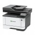 Lexmark MX331adn - Multifunction printer - B/W - laser - 8.5 in x 14 in (original) - A4/Legal (media) - up to 38 ppm (copying) - up to 40 ppm (printing) - 350 sheets - 33.6 Kbps - USB 2.0, LAN with 1 year Advanced Exchange Service