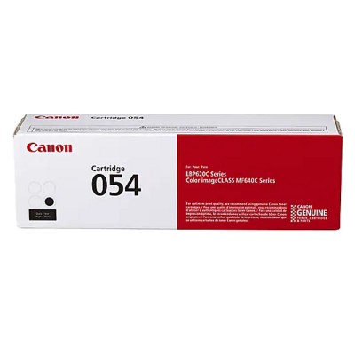 Canon 054 - Black - original - toner cartridge - for ImageCLASS LBP622Cdw, MF641CW, MF642Cdw, MF644Cdw