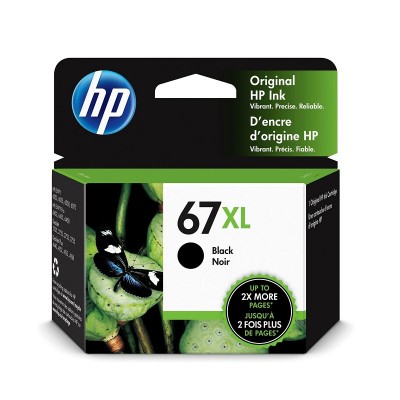 HP 67XL - HIGH YIELD - PIGMENTED BLACK - ORIGINAL - INK CARTRIDGE