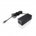 Lenovo 45W Standard AC Adapter (USB Type-C) - Power adapter - AC 100-240 V - 45 Watt - for Lenovo 100e (1st/2nd Gen); 14e; 14w; 300e (1st/2nd Gen); 500e (2nd Gen); ThinkBook 13s-IML; 14s-IML; ThinkPad 11e/Yoga (4th/5th Gen); A285; A485; E14; E15; E490/s;