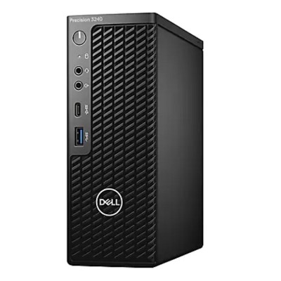Dell Precision 3240 Compact - USFF - 1 x Core i5 10500 / 3.1 GHz - RAM 8 GB - SSD 256 GB - UHD Graphics 630 -  Win 10 Pro 64-bit