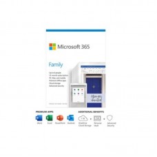 Microsoft 365 Family - Box pack (1 year) - up to 6 people - medialess, P6 - Win, Mac, Android, iOS -