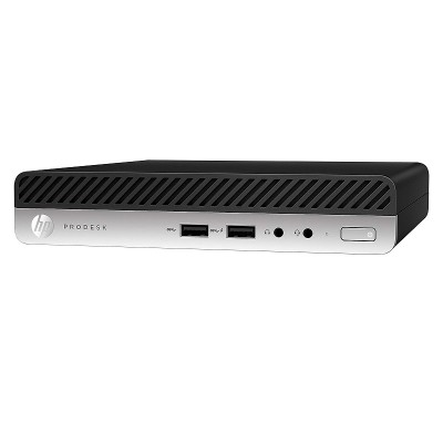 HP ProDesk 405 G4 - Mini desktop - Ryzen 5 Pro 2400GE / 3.2 GHz - RAM 8 GB - SSD 256 GB - NVMe - Radeon RX Vega 11 - GigE, Bluetooth 5.0 - WLAN: 802.11a/b/g/n/ac, Bluetooth 5.0 - Win 10 Pro 64-bit - monitor: none - keyboard: US - Smart Buy
