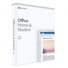 Microsoft Office Home and Student 2019 - Box pack - 1 PC/Mac - medialess, P6 - Win, Mac - English