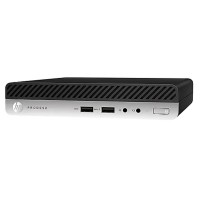 HP ProDesk 400 G5 - Mini desktop - Core i5 9500T / 2.2 GHz - RAM 8 GB - SSD 256 GB - NVMe, TLC - UHD