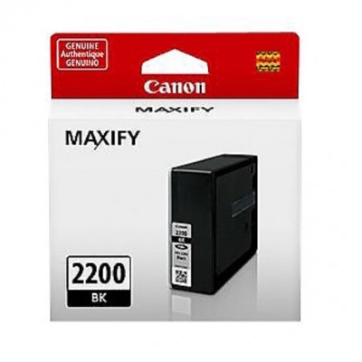Canon PGI-2200 BK - Black - original - ink tank - for MAXIFY iB4020, iB4120, MB5020, MB5120, MB5320, MB5420