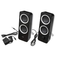 Logitech - Z200 2.0 Multimedia Speakers (2-Piece) - Black