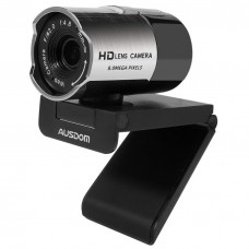 Ausdom AW335 - Web camera - color - 2 MP - 1920 x 1080 - 480p, 1080p - fixed focal - audio - USB 3.0