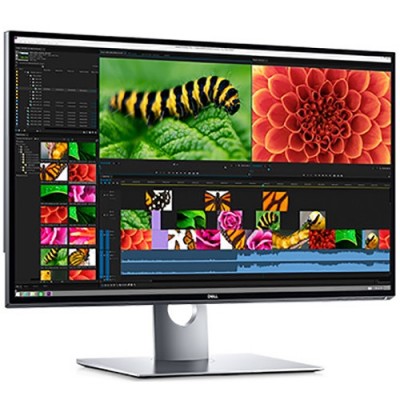 Dell UltraSharp UP3218K - LED monitor - 31.5" (31.5" viewable) - 7680 x 4320 8K - IPS - 400 cd/mÂ² - 1300:1 - 6 ms - 2xDisplayPort - black - with 3-Years Advanced Exchange Service and Premium Panel Guarantee - for XPS 13 9380