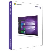 Microsoft Windows 10 Pro - License - 1 license - OEM - DVD - 64-bit - English
