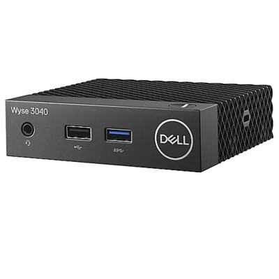 Dell Wyse 3040 - Thin client - DTS - 1 x Atom x5 Z8350 / 1.44 GHz - RAM 2 GB - flash - eMMC 16 GB - HD Graphics 400 - Wyse Thin OS with PCoIP