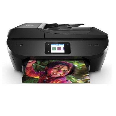 HP ENVY Photo 7855 All in One Photo Printer with Wireless Printing, HP Instant Ink ready, Works with Alexa