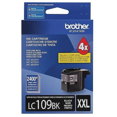 Brother LC-109BK - Super High Yield - black - original - ink cartridge - for Brother MFC-J6520DW, MFC-J6720DW, MFC-J6920DW