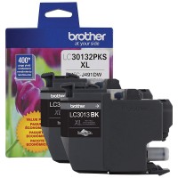 Brother LC-30132PKS - 2-pack - High Yield - black - original - ink cartridge - for Brother MFC-J491D