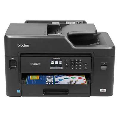 Brother MFC-J5330DW - Multifunction printer - color - ink-jet - Legal (8.5 in x 14 in) (original) - A3/Ledger (media) - up to 12 ppm (copying) - up to 35 ppm (printing) - 250 sheets - 14.4 Kbps - USB 2.0, LAN, Wi-Fi(n), USB host