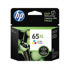 HP 65XL - 7 ml - High Yield - color (cyan, magenta, yellow) - original - blister - ink cartridge - f