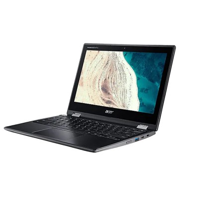 Acer Chromebook Spin 511 R752T-C2YP - Flip design - Celeron N4020 / 1.1 GHz - Chrome OS - 4 GB RAM - 32 GB eMMC - 11.6" AHVA touchscreen 1366 x 768 (HD) - UHD Graphics 600 - Wi-Fi 5, Bluetooth - sha-black - kbd: US