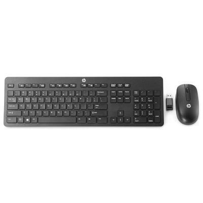 HP Slim - Keyboard and mouse set - wireless - 2.4 GHz - US - Smart Buy - for EliteBook 83X G7, 84X G7, 85X G7; EliteBook x360; ZBook Create G7, Studio G7
