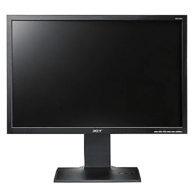 Acer B246HLymdr - LED monitor - 24" - 1920 x 1080 Full HD (1080p) - 250 cd/mÂ² - 5 ms - DVI-D, VGA - speakers - dark gray