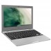 Samsung Chromebook 4 - Celeron N4000 / 1.1 GHz - Chrome OS - 4 GB RAM - 16 GB eMMC - 11.6" 1366 x 728 (HD) - UHD Graphics 600 - Wi-Fi - satin gray