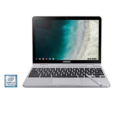 Samsung Chromebook Plus XE512QAB - Flip design - Celeron 3965Y / 1.5 GHz - Chrome OS - 4 GB RAM - 32 GB eMMC - 12.2" touchscreen 1920 x 1200 - HD Graphics 615 - Wi-Fi - stealth silver