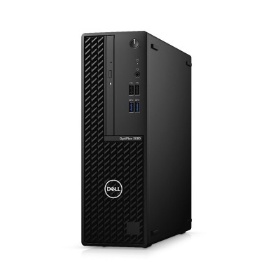 Dell OptiPlex 3080 - SFF - Core i3 10100 / 3.6 GHz - RAM 8 GB - SSD 256 GB - NVMe, Class 35 - DVD-Writer - UHD Graphics 630 - GigE - Win 10 Pro 64-bit - monitor: none - BTS - with 3 Years Hardware Service with Onsite - Disti SNS