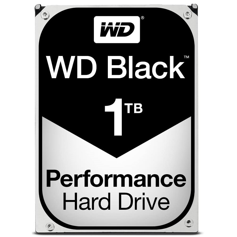Western Digital 1TB WD Black Internal Hard Drive (Desktop) - 7200 RPM, SATA 6 Gb/s, 64 MB Cache, 3.5